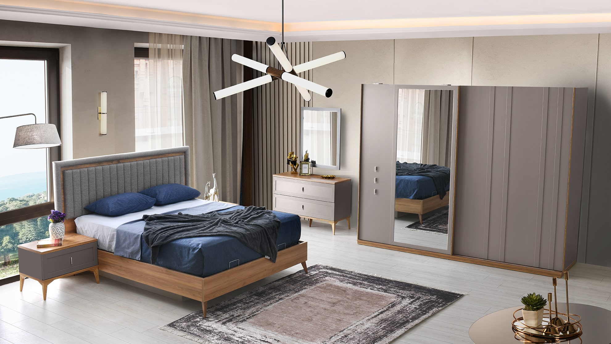 LİMA YATAK ODASI(5 VE 6 KAPAKLI)